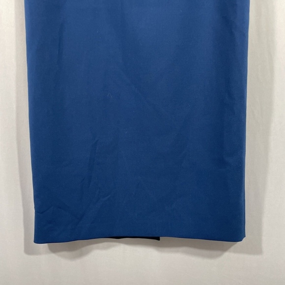 NWT $248 Boss Hugo Boss [ 4 US‎ ] Vinoa Ponte Pencil Skirt in Pilot Blue - Picture 9 of 15